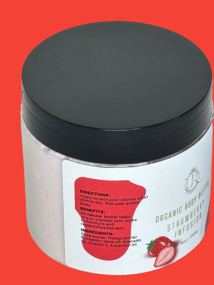 STRAWBERRY INFUSION TRIPPLE BUTTER BODY BUTTER